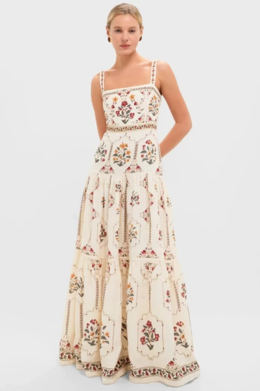 ZARA Casual Chic Sleeveless Floral Patchwork Swing Dress